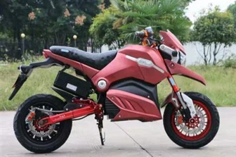 75 km/h elektrisches Motorrad