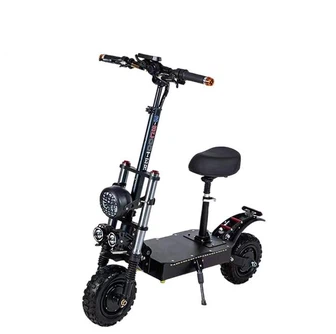 Elektrischer Klapproller mit Sitz für Erwachsene